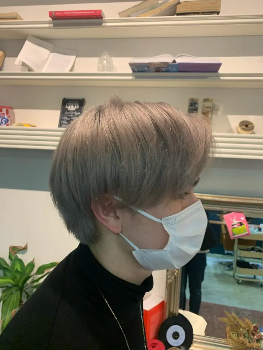 ショート ヘアカラー トリートメント ヘッドスパ ヘアセット 大宮/山口 竣也のヘアスタイル