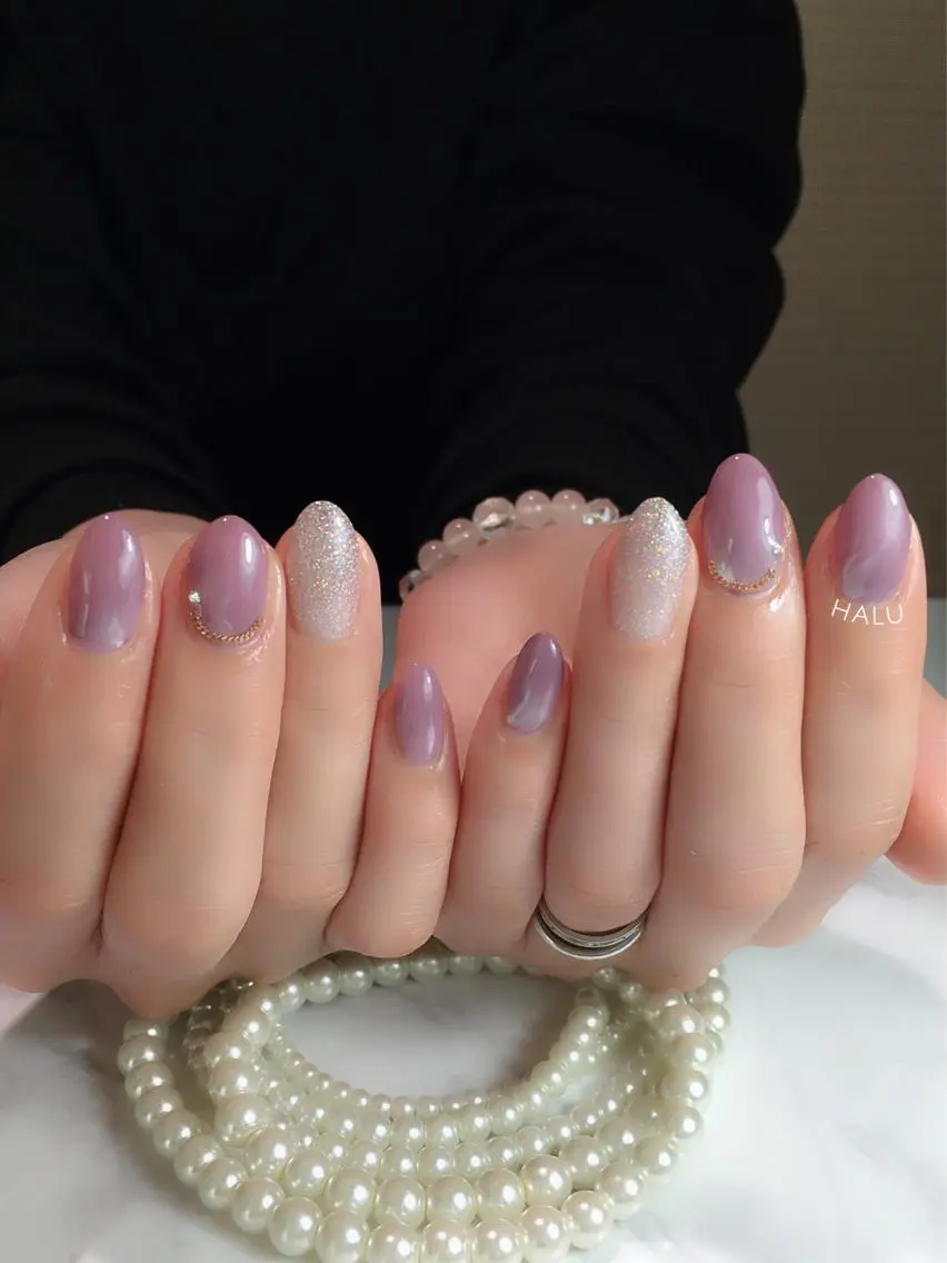 ネイル ニュアンスネイル オフィスネイル HALU ハルのネイルデザイン