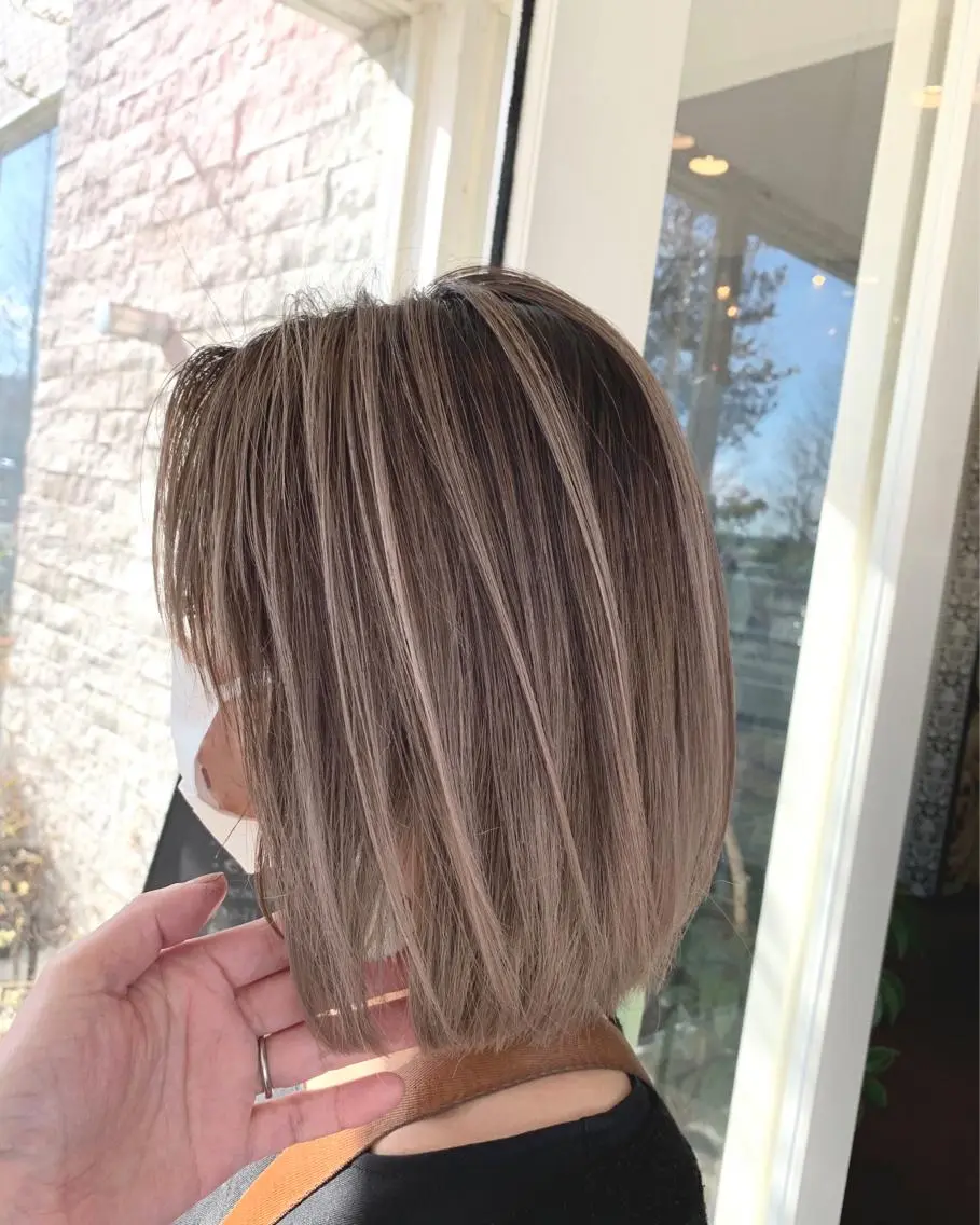 ミディアム カラー EARTH石巻店 尾形  裕のヘアスタイル