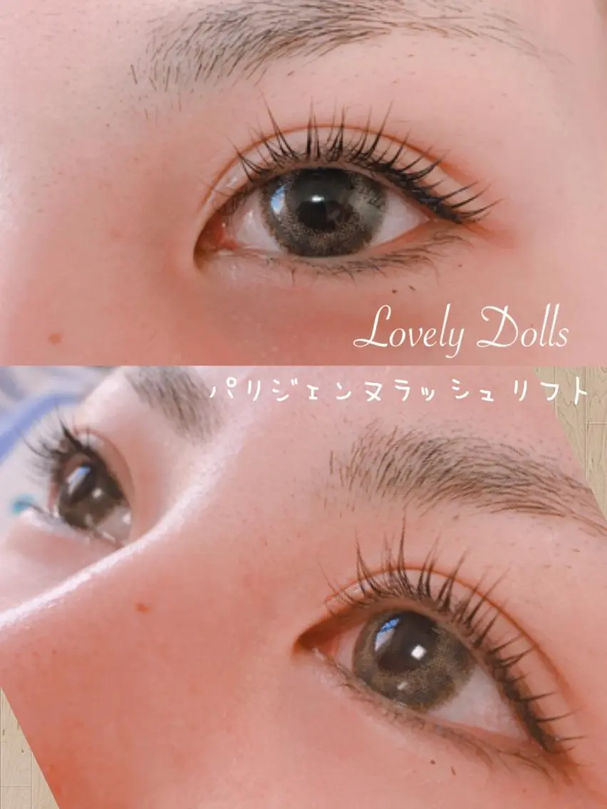 マツエク・マツパ パリジェンヌラッシュリフト マツパ Lovely Dollsの眉毛・アイブロウイメージ