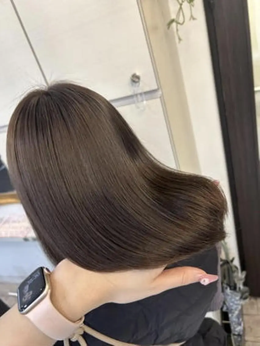 ロング カラー 🦄🫧透明感 絹髪特化🫧🍓のヘアスタイル