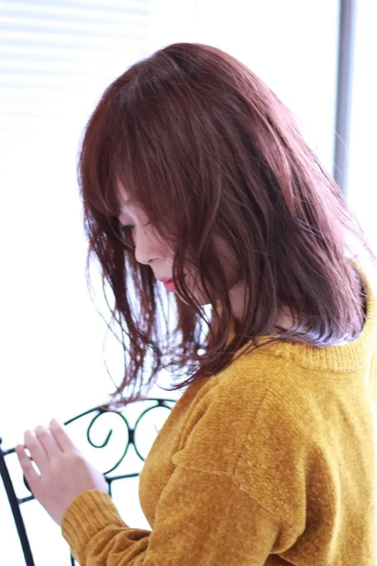 ミディアム 植野/新宿 高田馬場のヘアスタイル
