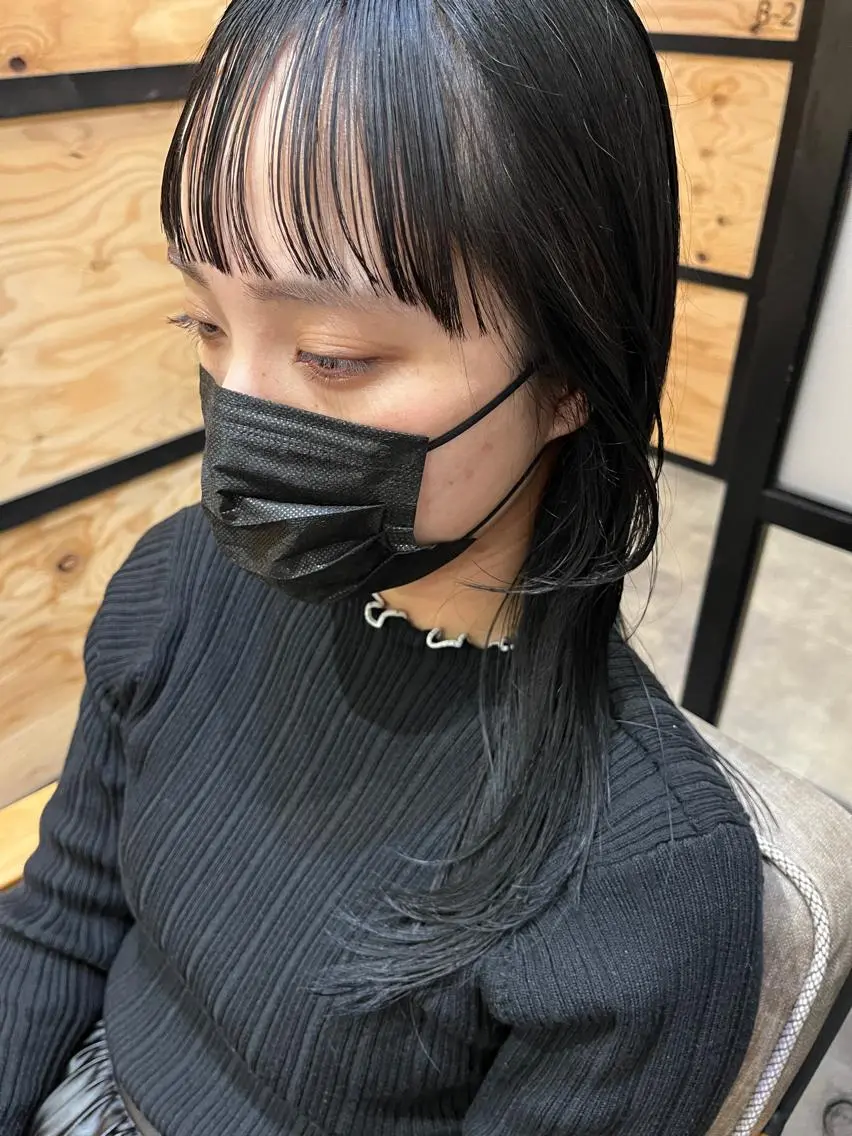 ミディアム カラー パーマ ヘアアレンジ メンズ キッズ ネイル マツエク・マツパ アイブロウ メンズブリーチ メンズハイライト メンズインナーカラー メンズ韓国風 ブリーチ 久木原 ゆりのヘアスタイル