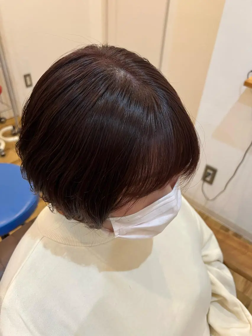 ショート 🐰ハイトーンカラー 畠山 渡🐰のヘアスタイル