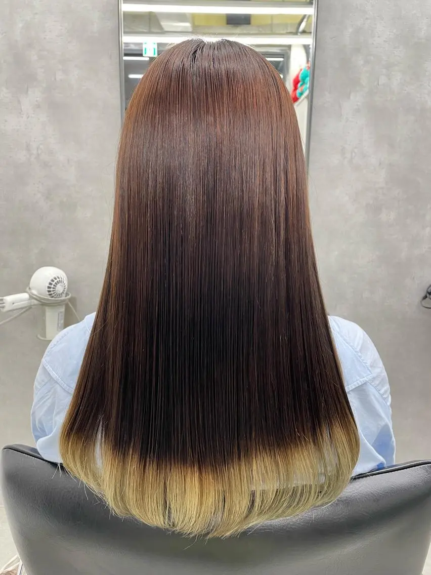 ロング 髪質改善 すぐ巻ける縮毛矯正 🍀勝倉　麗のヘアスタイル