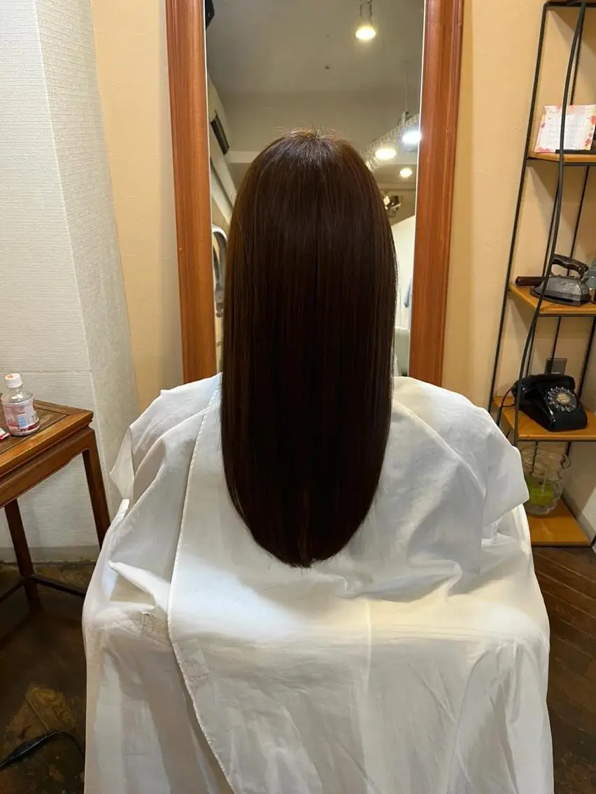 ロング レイヤーカット 髪質改善・美髪矯正 福村佳祐のヘアスタイル