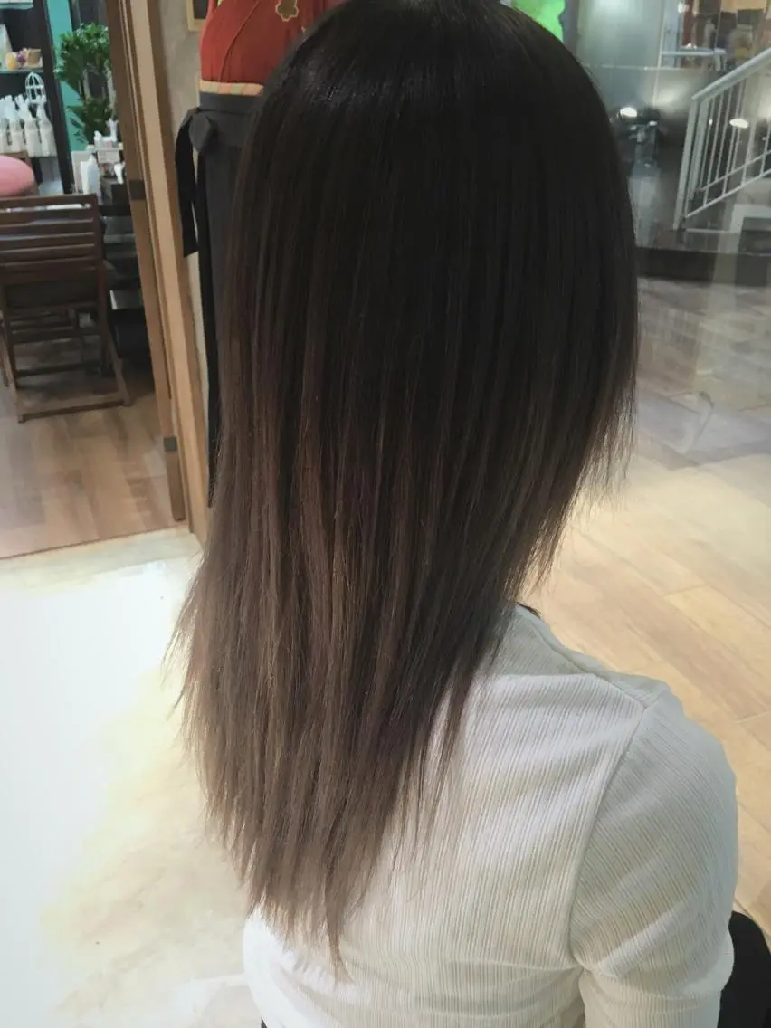 ロング カラー 外国人風カラー 松村 崇弘のヘアスタイル