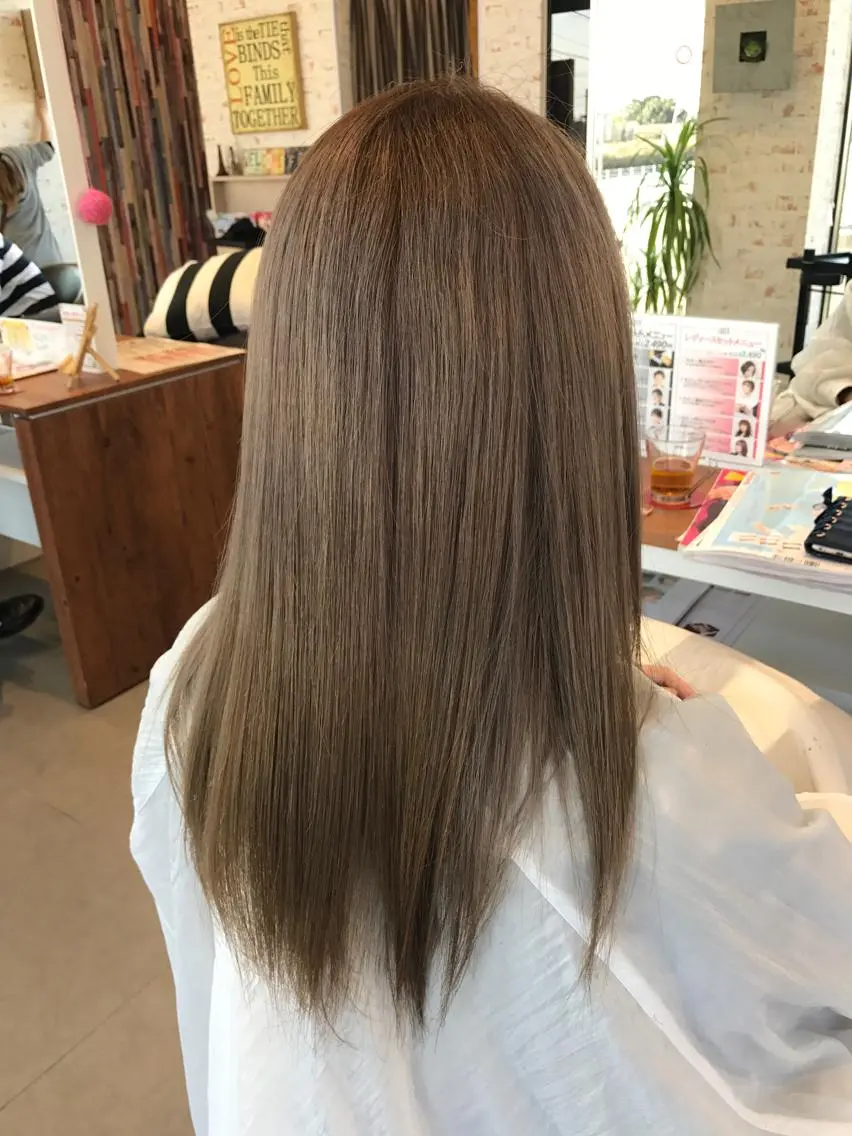 カラー カット 縮毛矯正 川畑 ゆうたのヘアスタイル