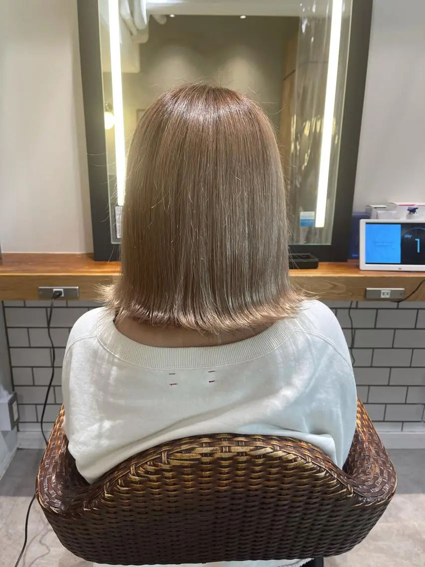 ミディアム Assemble YUYAのヘアスタイル