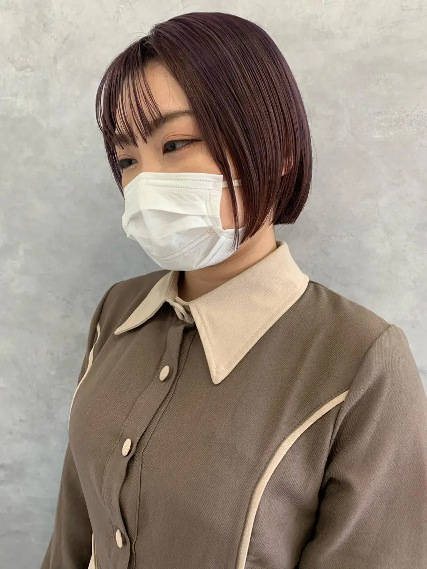 ショート カラー チバ ヒロトのヘアスタイル