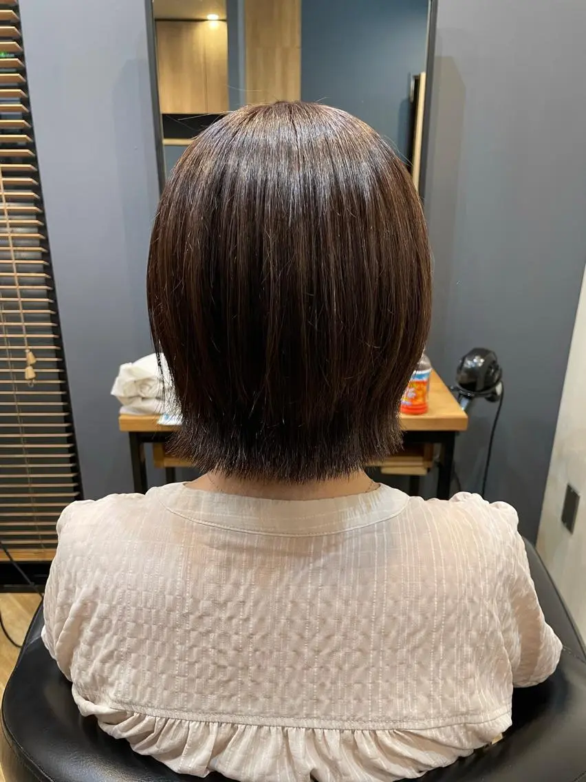 ショート ショートボブ ボブ レイヤーカット ショートヘア 中島 真里奈のヘアスタイル