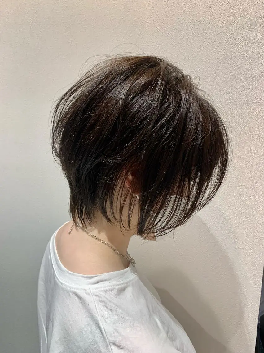 ショート くびれヘア ショート特化✂︎門脇 ~広がらない髪へ~のヘアスタイル