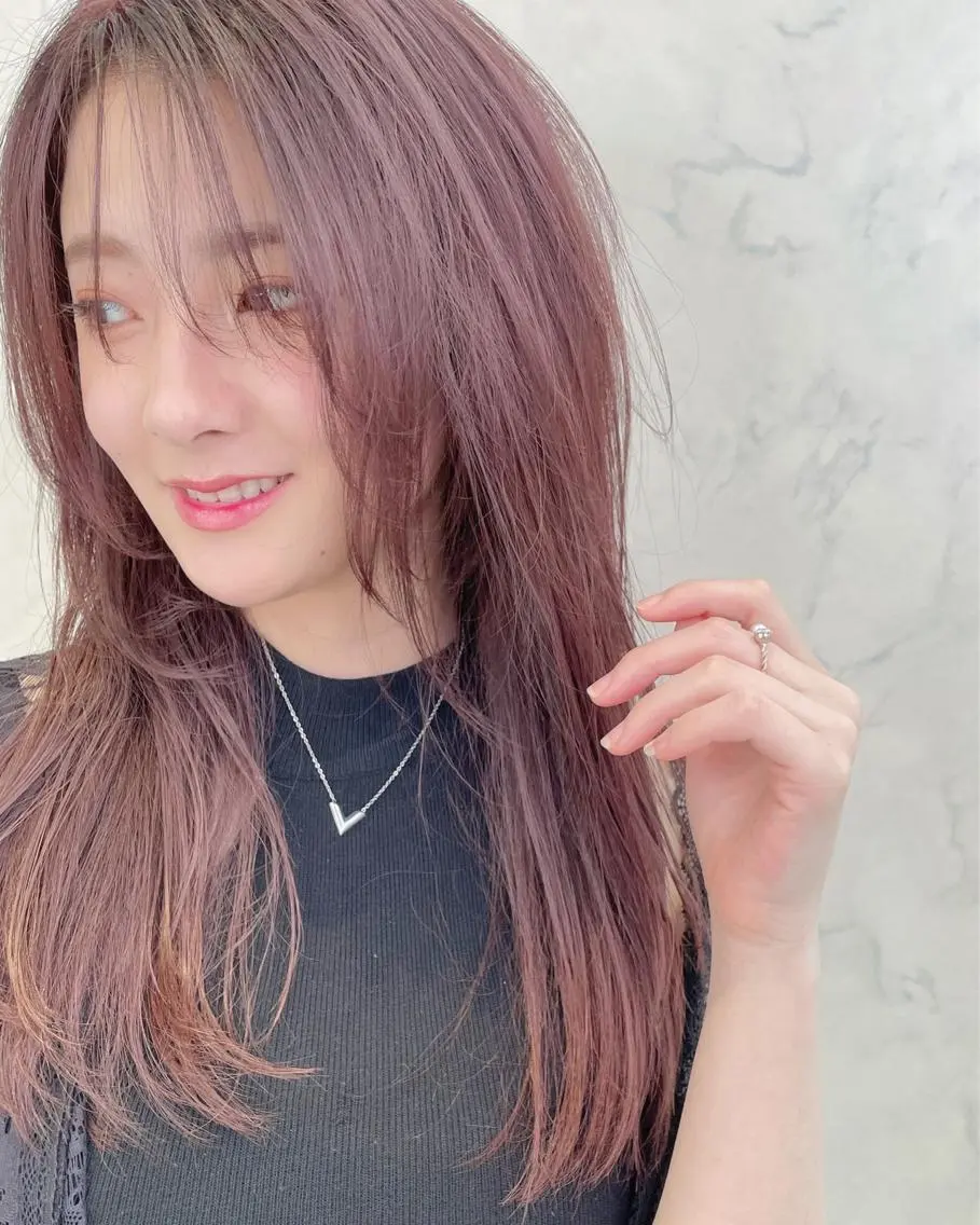 ロング チダアキフミ Ash大森のヘアスタイル