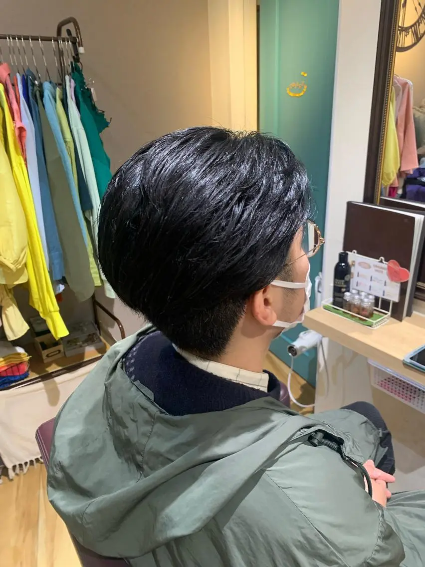 ショート カラー パーマ ヘアアレンジ メンズ キッズ ネイル マツエク・マツパ アイブロウ テラコッタ 眉カラー ナチュラル ショートヘア ショートネイル 白髪世代特化 🌿飯塚京橋のヘアスタイル