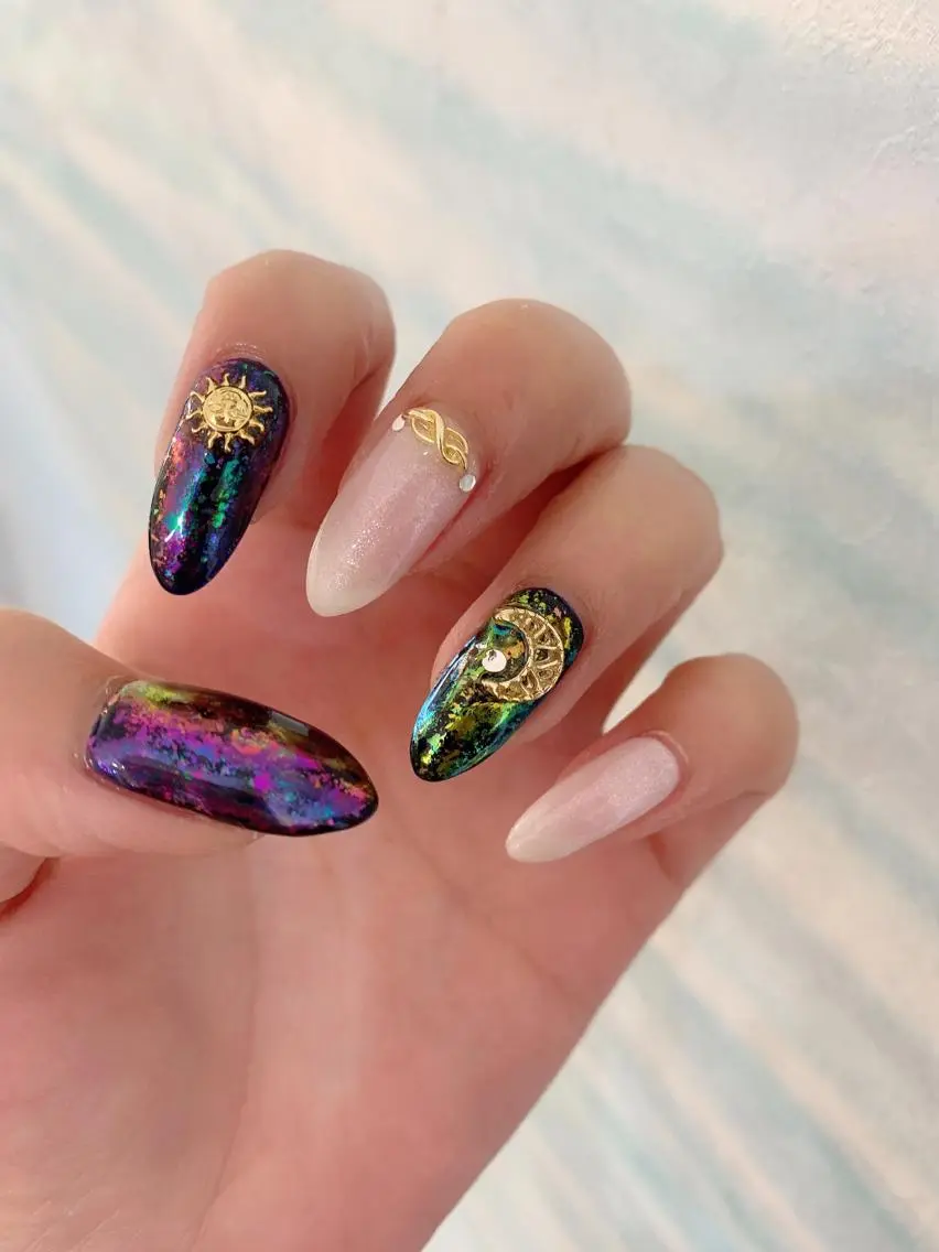 ネイル ラメ(グリッター) Nail salon Dejavu 🌿のネイルデザイン