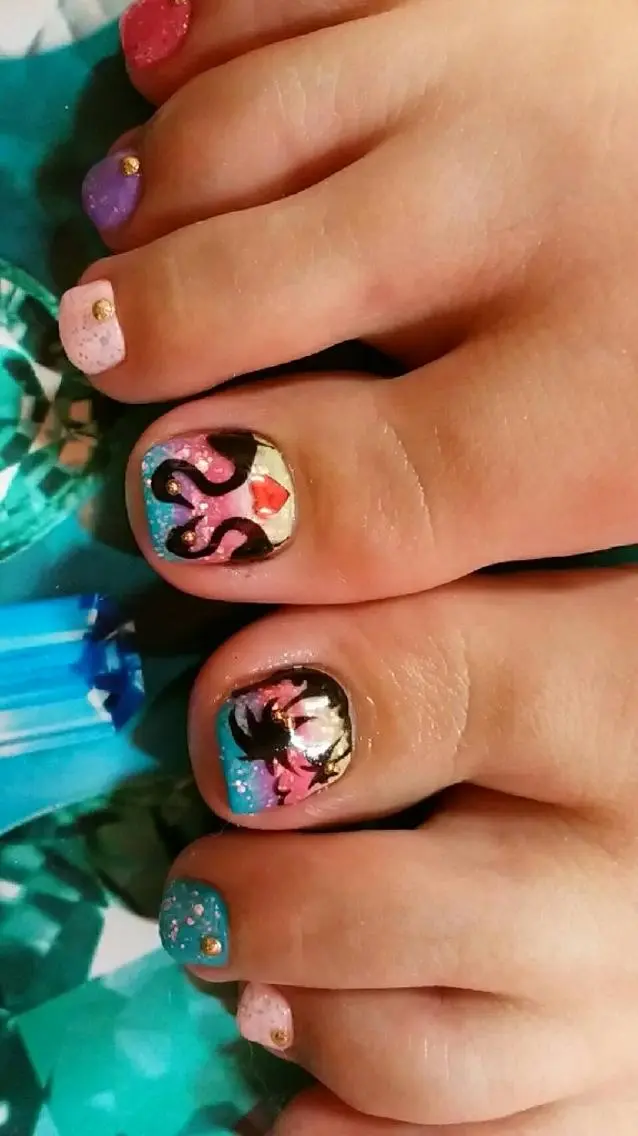 ネイル フットネイル chakky nailsのネイルデザイン