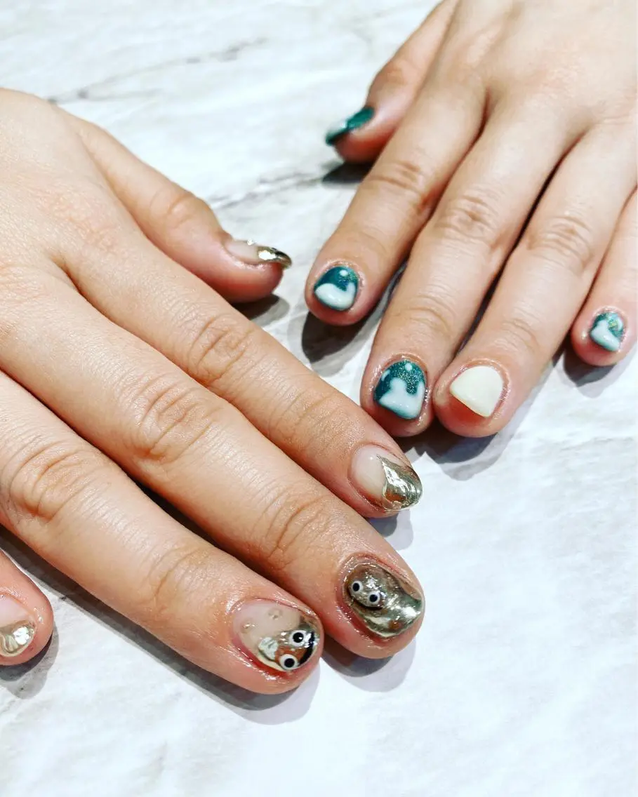 ネイル ハンドネイル フットネイル ハンドケア ✴︎:.｡. MAKI.｡.:✴︎のネイルデザイン