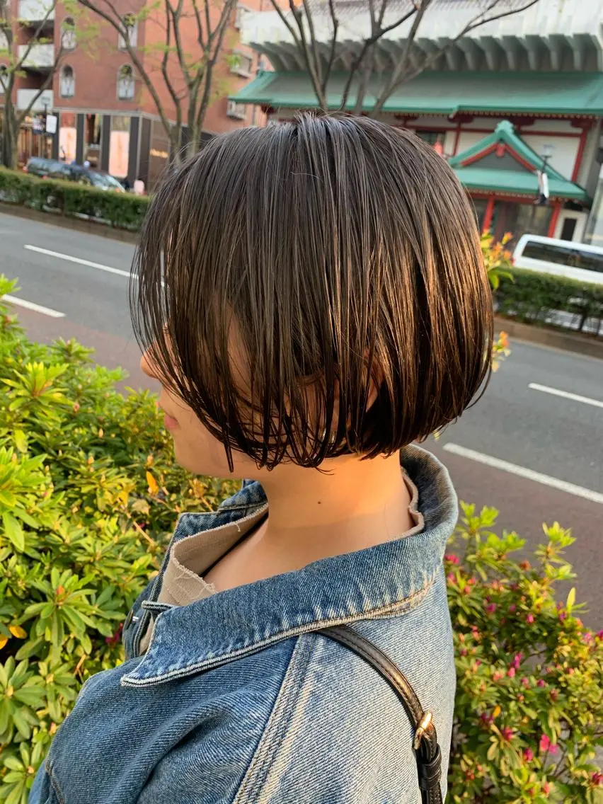 ショート カラー 髪質改善 RYOのヘアスタイル