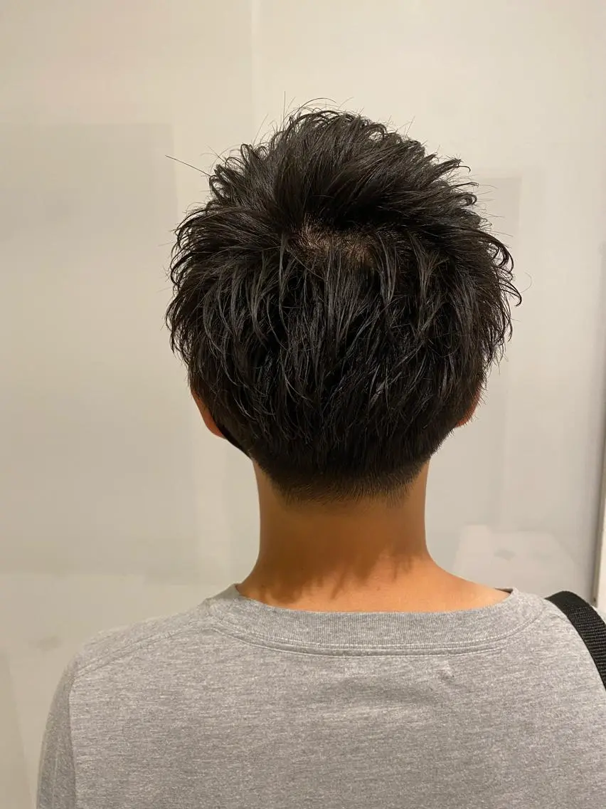 ミディアム 齋藤 大晟のヘアスタイル
