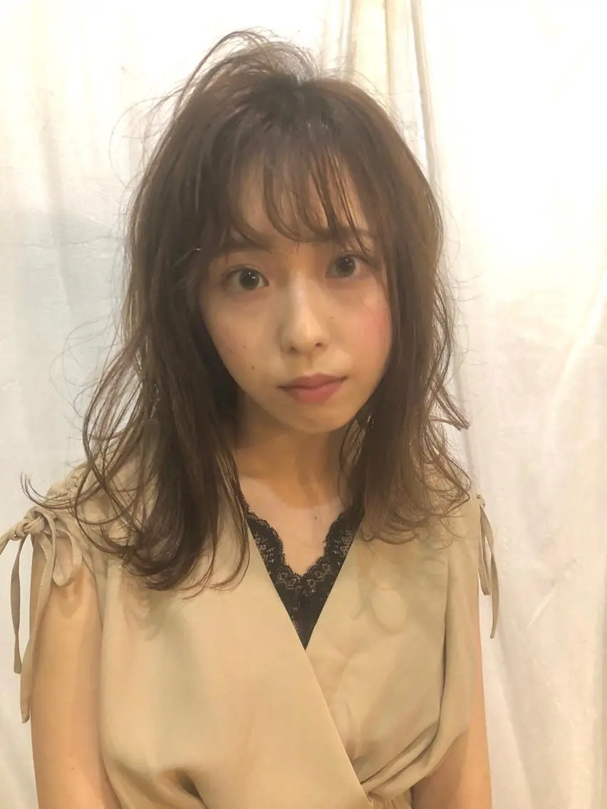 セミロング 過去一の柔髪ヘア 🌿einshairのヘアスタイル