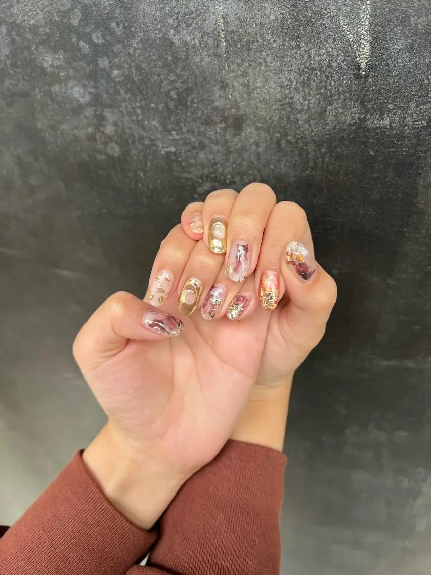 ネイル ハンドネイル 韓国🩶Y2Kネイル 💫くれはのネイルデザイン