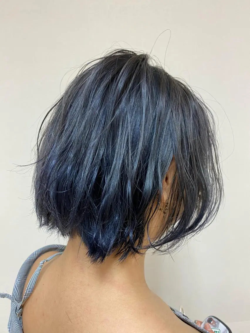 ショート カラー ブリーチ デザインカラー ブリーチ指名No.1 Daikiのヘアスタイル