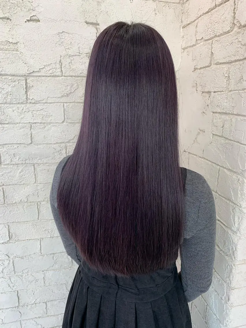 ロング カット ヘアカラー トリートメント someya 🥀のヘアスタイル