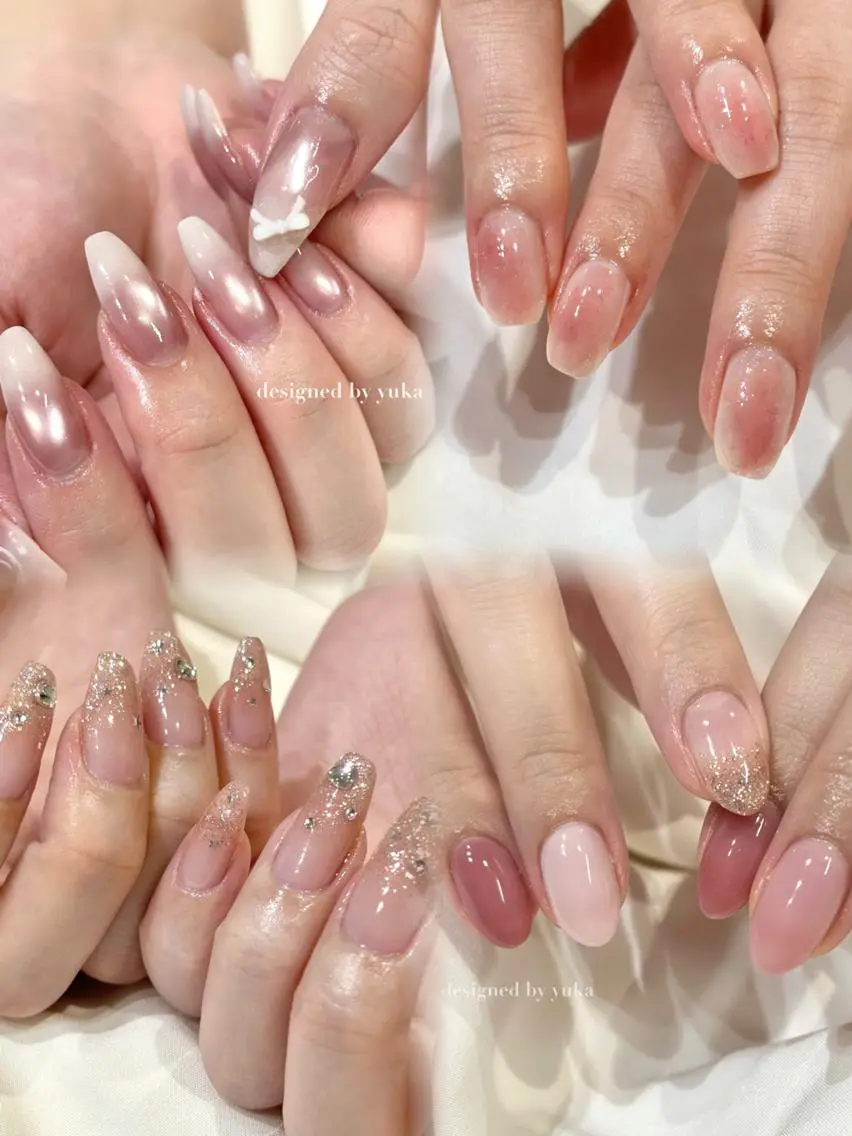 ネイル 新宿代々木/キレイめ ちゅるん/miriのネイルデザイン