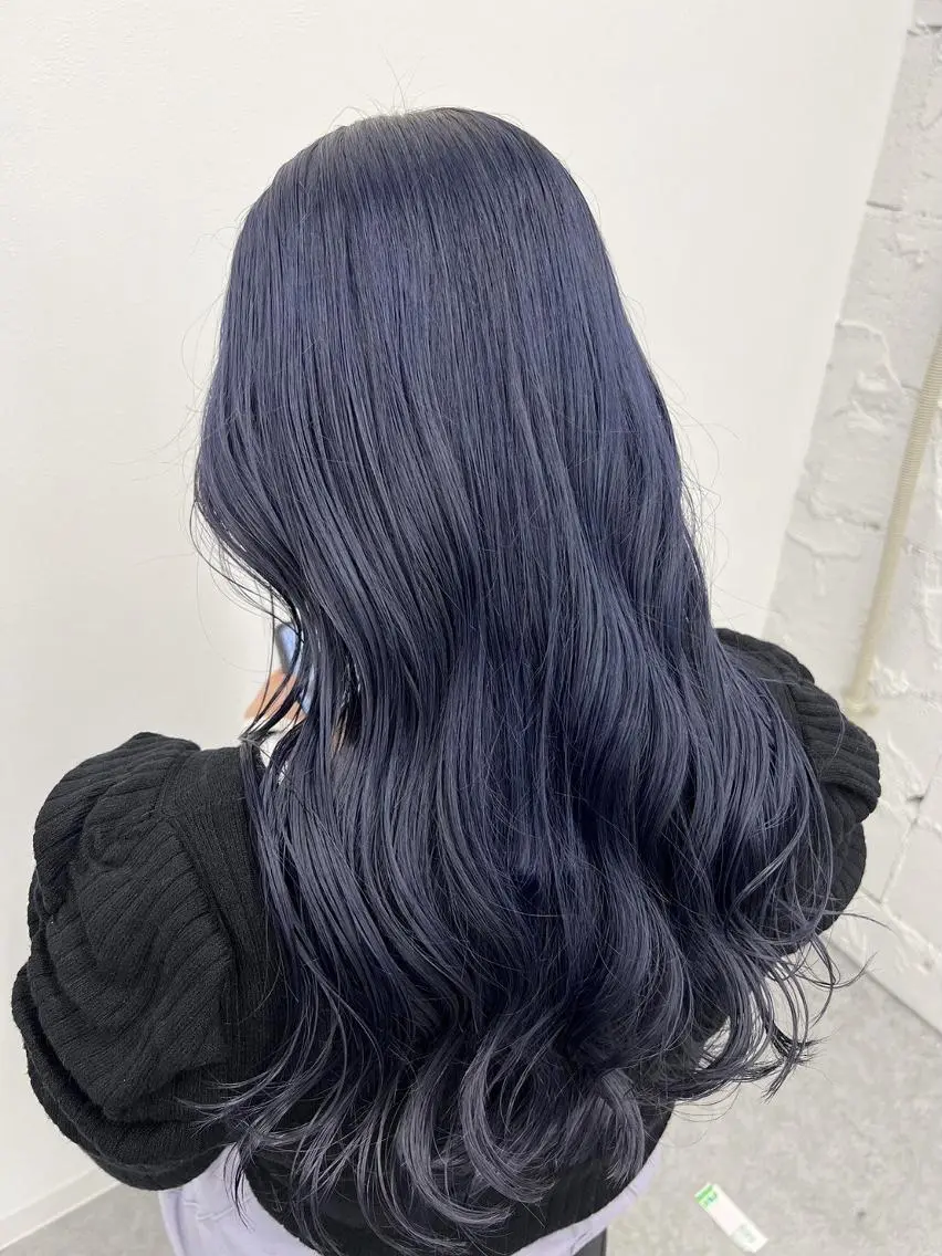カラー 韓国うる艶ハイトーン 💙ayana💙のヘアスタイル