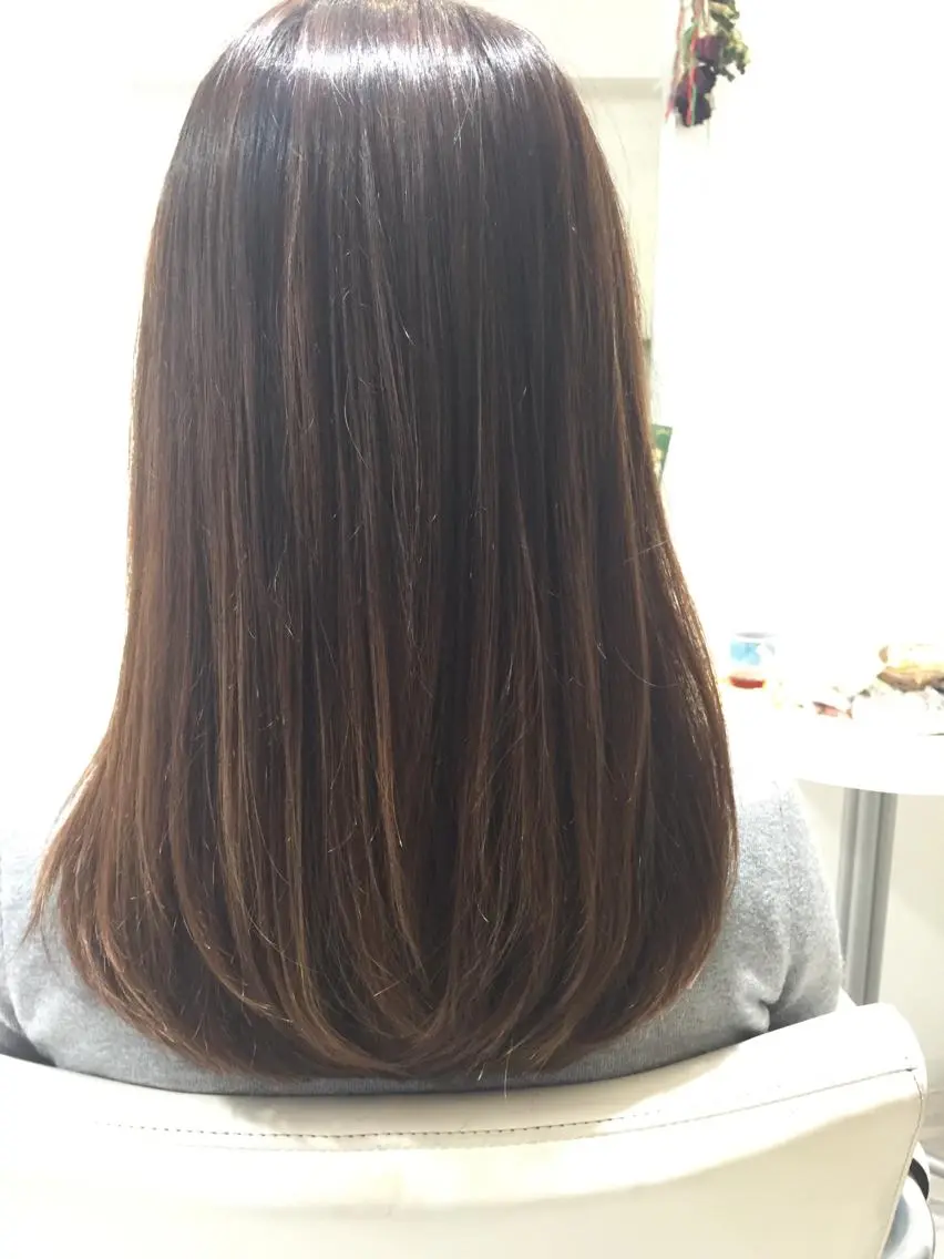 セミロング 桐谷 一史のヘアスタイル