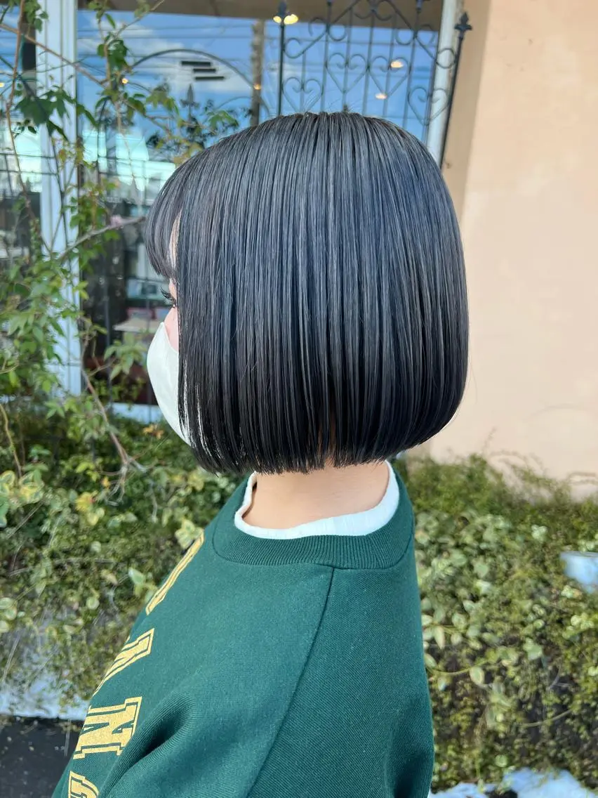 ミディアム ヘアカラー 下條 真のヘアスタイル