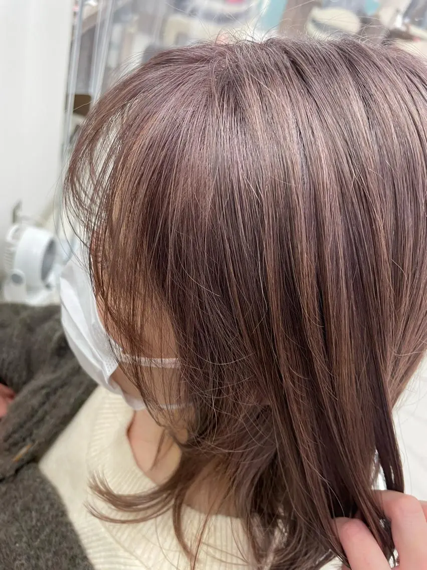 ミディアム カラー ヘアカラー 店長福島成美/髪質 改善縮毛矯正/カラーのヘアスタイル