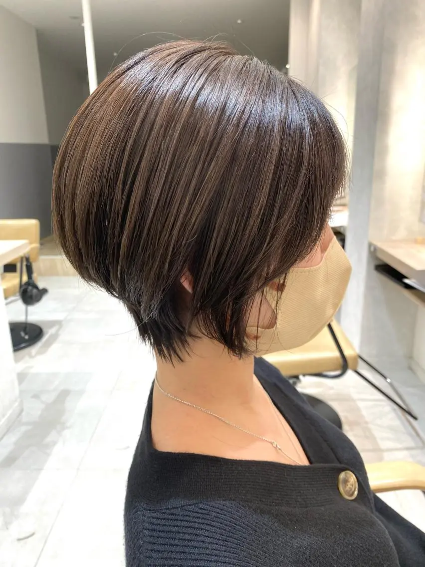 ショート カット トリートメント ⭐️⭐️縮毛矯正の スペシャリスト松本✨のヘアスタイル