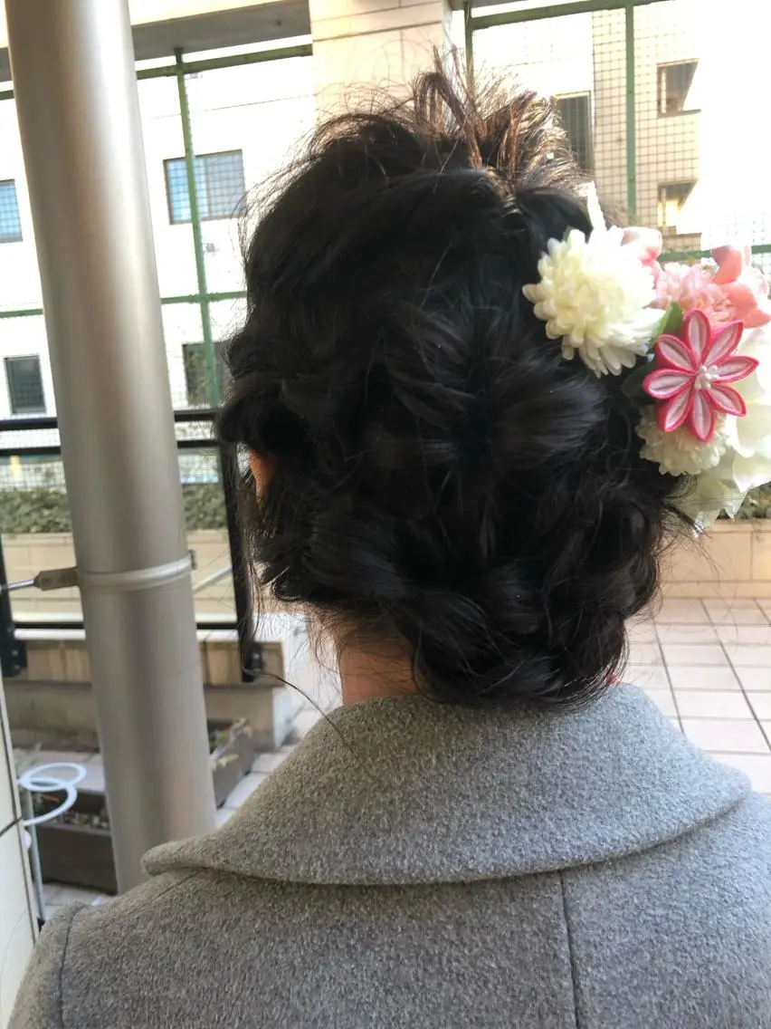 ヘアアレンジ 成人式 トリートメント 似合わせ/代表 髪質改善/山田将大のヘアスタイル