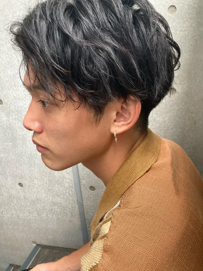 ショート カラー パーマ ヘアアレンジ メンズ キッズ ネイル マツエク・マツパ 横浜Bob美容師🤎 ERINAのヘアスタイル