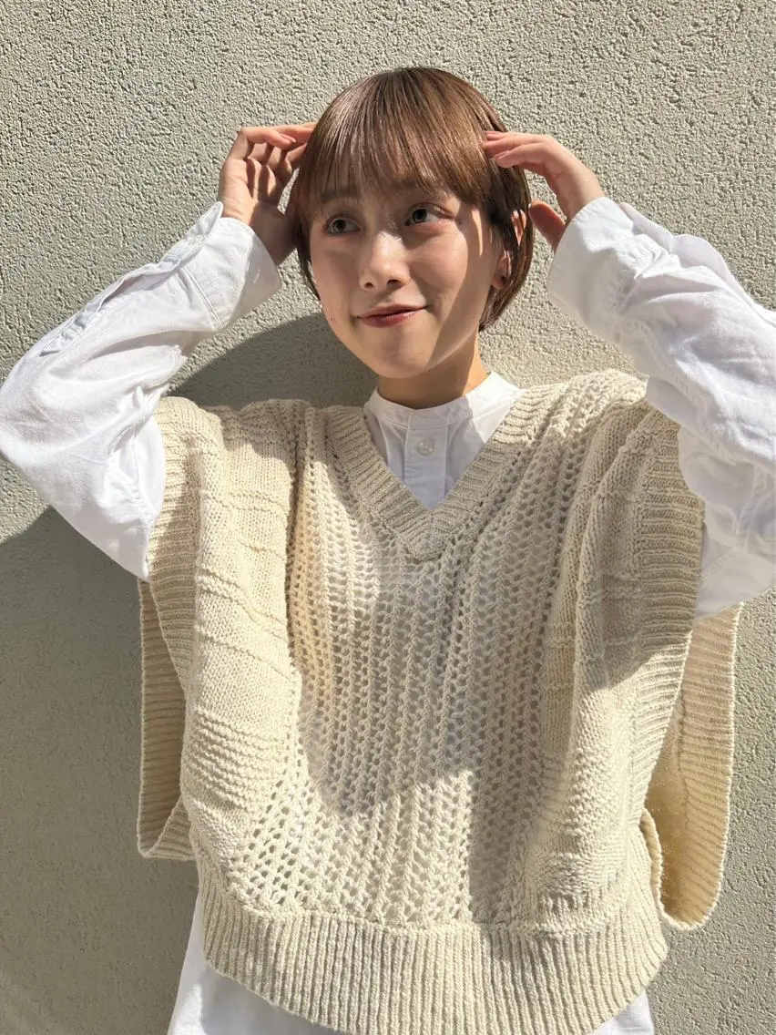 カラー ブリーチ ブリーチなしカラー ナチュラル大人っぽい スタイル MAORIのヘアスタイル