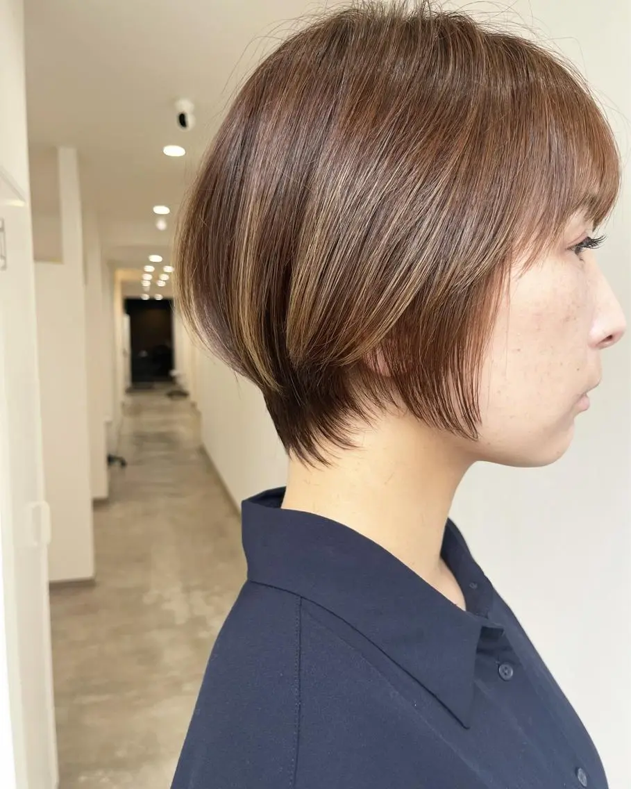 ショート ショートヘア ショート&ボブ井上 菜樹のヘアスタイル