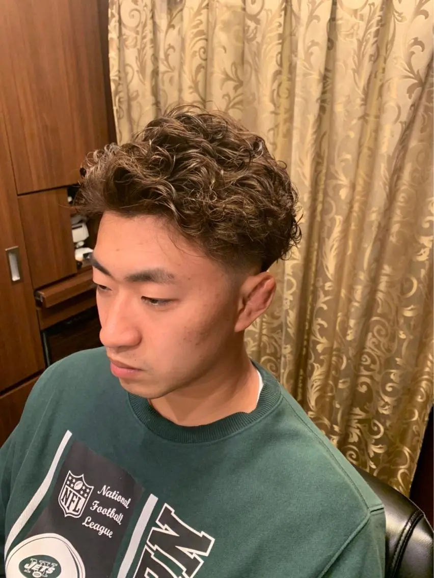 パーマ メンズ 小林 あいのヘアスタイル