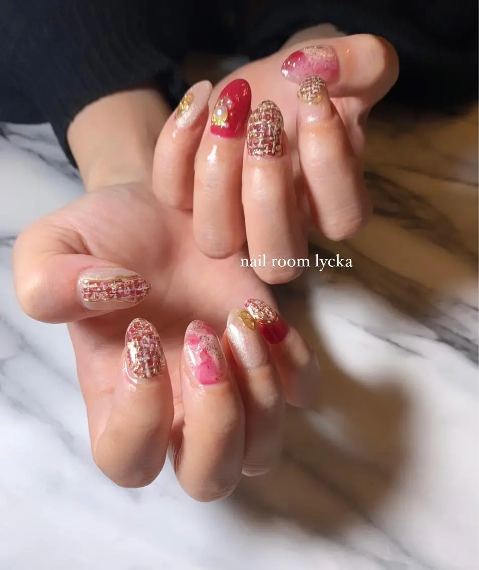 ネイル ﾈｲﾙﾙｰﾑﾘｯｶ 𝐦𝐚𝐲𝐮のネイルデザイン