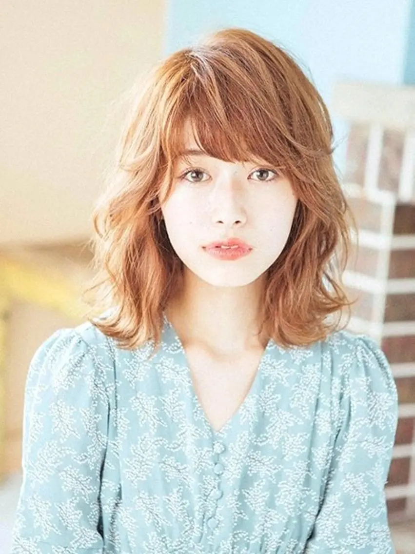ミディアム カット ヘアカラー ✨Piccolino ツヤ髪♥✨おださが店のヘアスタイル
