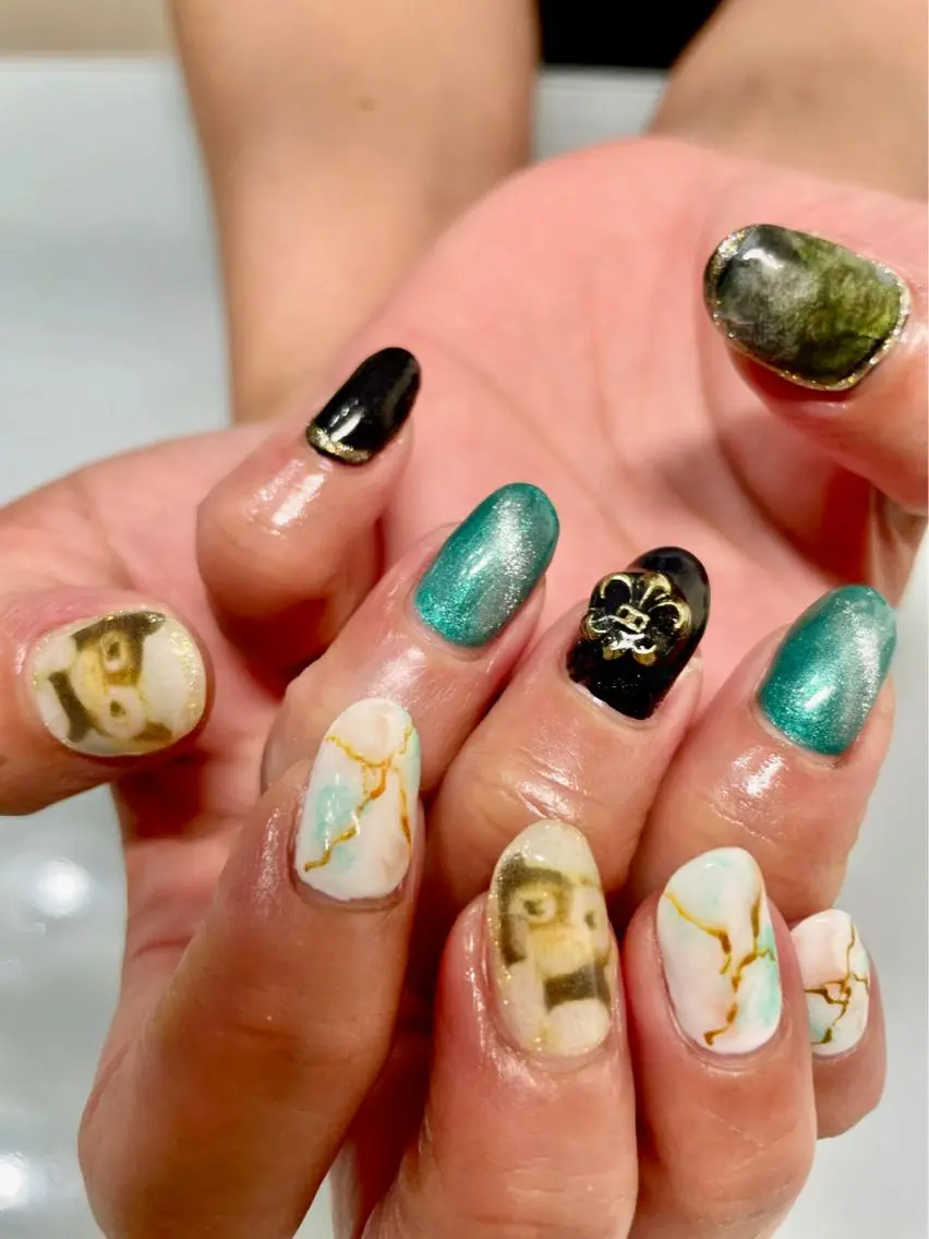 ネイル アートネイル oki nailのネイルデザイン