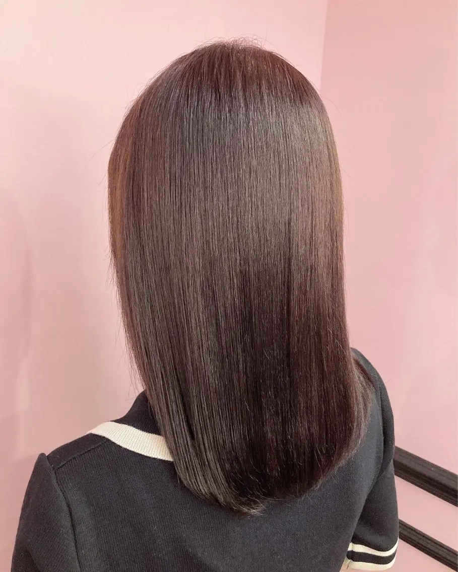 ミディアム カラー パーマ アッシュ ベージュカラー カット ヘアカラー トリートメント ✨髪質改善縮毛矯正✨ 宇田川修平のヘアスタイル