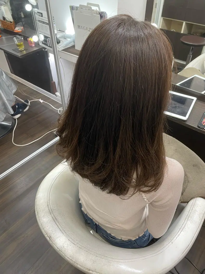 ロング カット ヘアカラー トリートメント ヘッドスパ 髪質改善FORMA 💫S.Katohのヘアスタイル