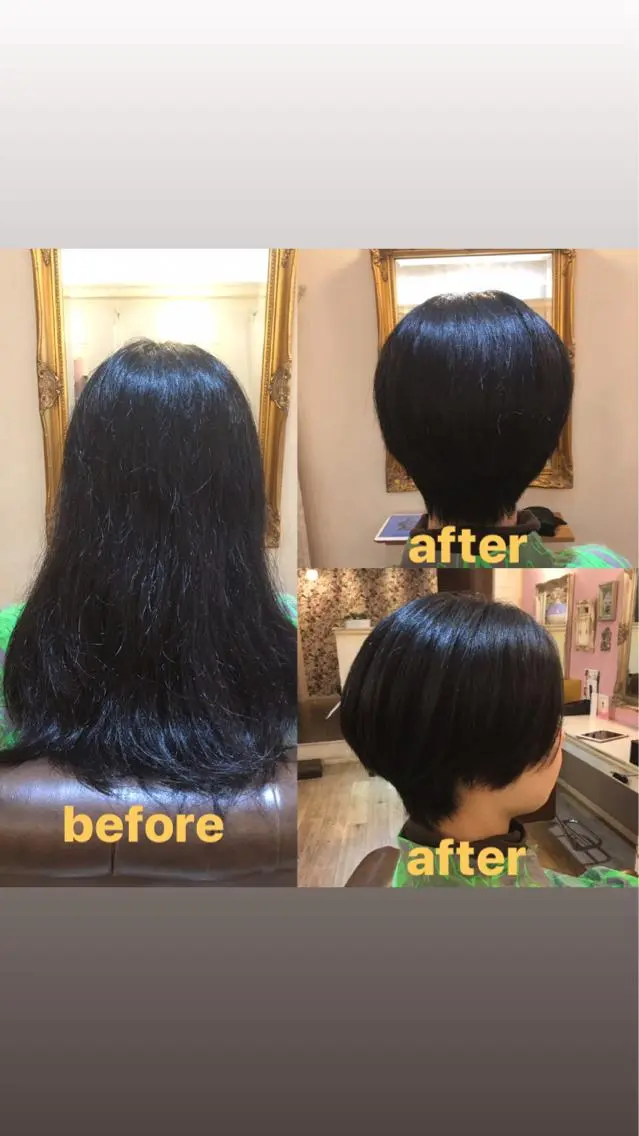 ショート ショートヘア カット plaatje 義見のヘアスタイル