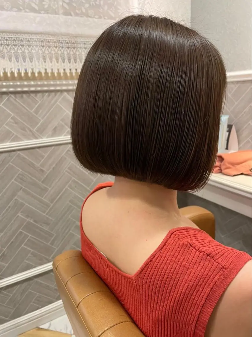 セミロング ❣️髪質改善/ 美髪矯正/沼座悠人のヘアスタイル