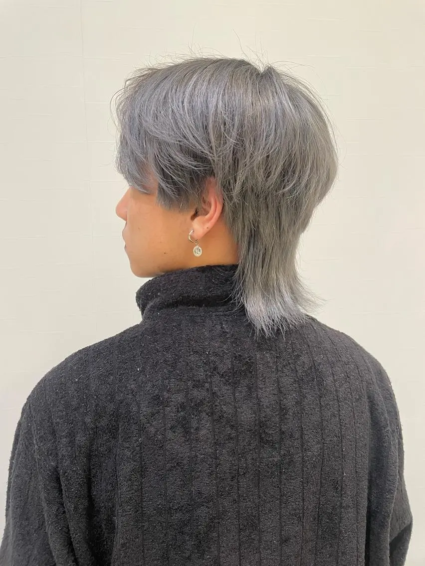 ミディアム カラー メンズ 薬院浄水通/ショート /メンズ/rukaのヘアスタイル