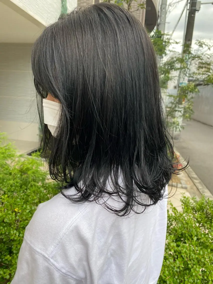 ミディアム ヘアカラー トップスタイリスト/ アユミのヘアスタイル