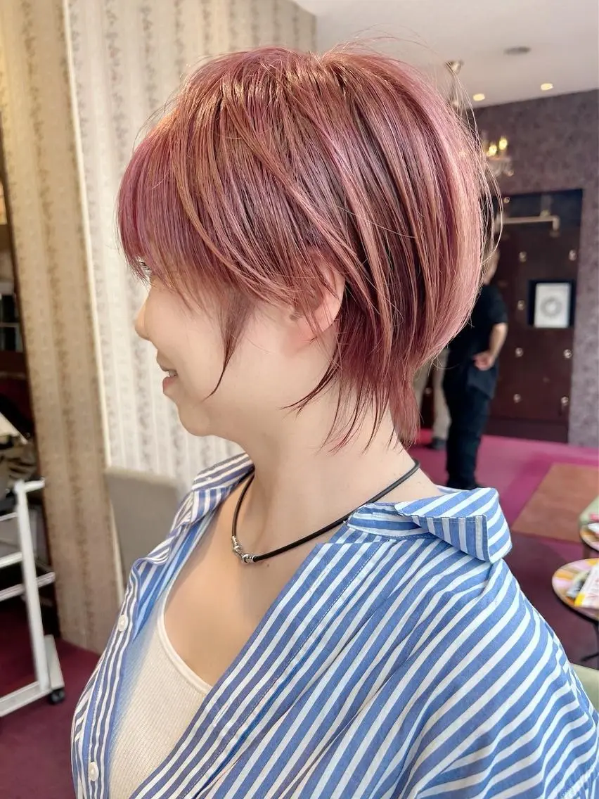 ショート 大川 有香のヘアスタイル