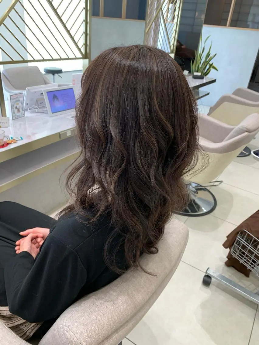 ロング ハイライト stylist N0Nのヘアスタイル