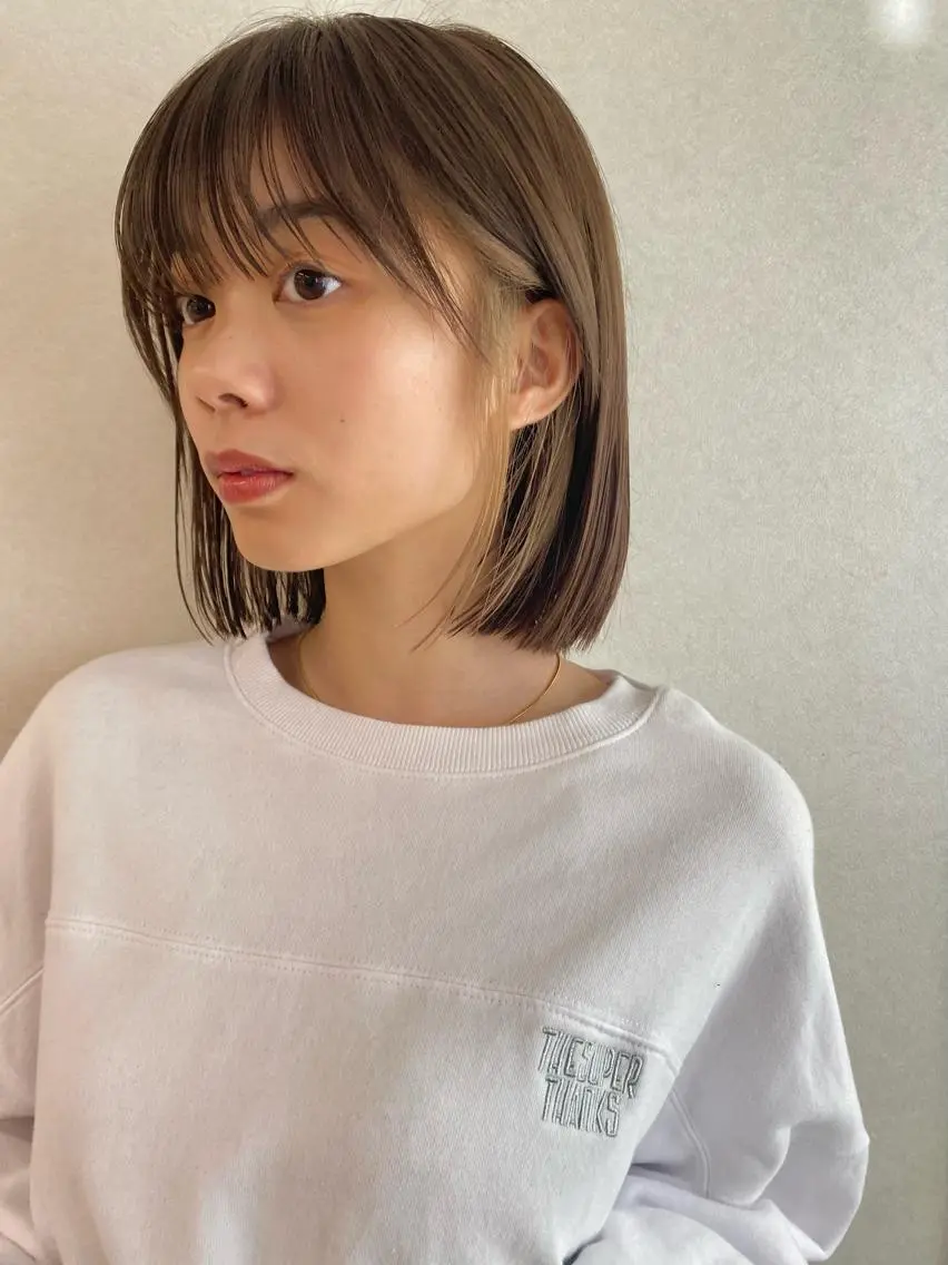 ミディアム カラー ハイライトカラー ハイライト ✨️今だけ無料✨️ 鶴田みなみのヘアスタイル